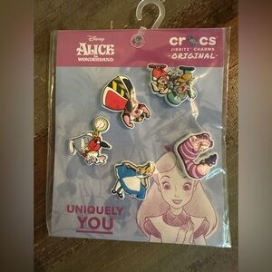 Disney Alice in Wonderland Crocs Jibbitz NIP